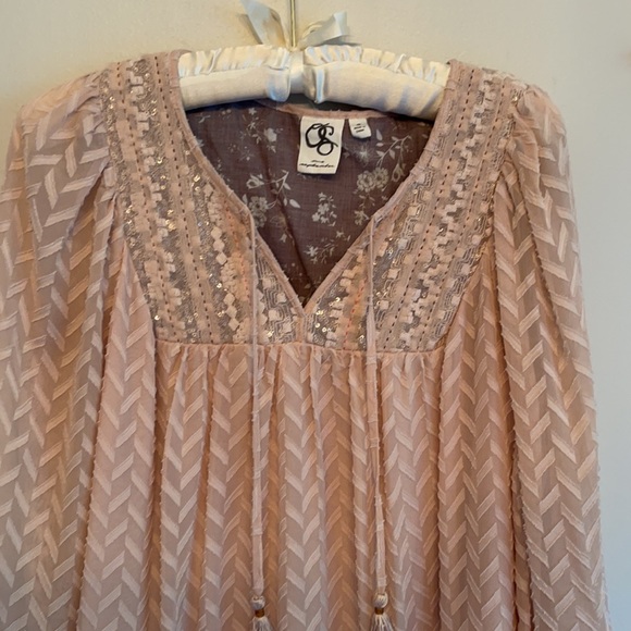 Anthropologie boho blush dress size small - Picture 3 of 10